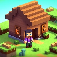 صورة للعبة Craft Valley - Building Game [No Ads]