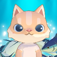 صورة للعبة The Cat Fishing Village [Money mod]