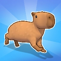 صورة للعبة Capybara Rush [Money mod]