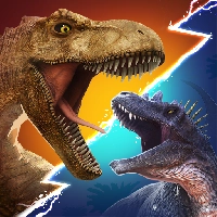 صورة للعبة Jurassic Warfare: Dino Battle [Money mod]