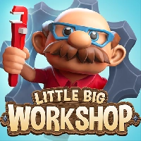 صورة للعبة Little Big Workshop [Money mod]