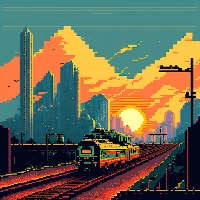 صورة للعبة Train Clicker [Money mod]