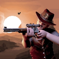 صورة للعبة Wild West Sniper: Cowboy War [No Ads]