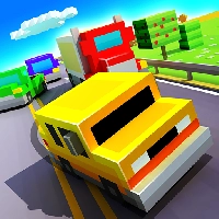 صورة للعبة Blocky Highway: Traffic Racing [Mod Money]
