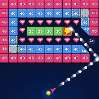 صورة للعبة Bricks vs Balls Breaker [Mod Diamonds]
