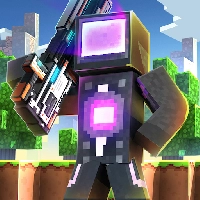 صورة للعبة Cops N Robbers 3D Pixel Craft Gun Shooting Games