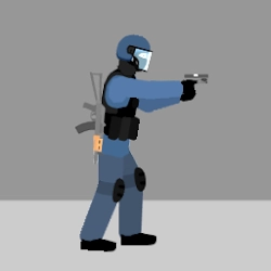 صورة للعبة Flat Zombies Defense & Cleanup [Mod Money]
