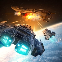 صورة للعبة Galaxy Arena Space Battles