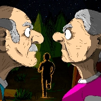 صورة للعبة Grandpa And Granny Two Night Hunters [Mod Money]