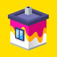 صورة للعبة House Paint [Mod Money/Adfree]