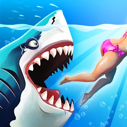 صورة للعبة Hungry Shark World [Mod Menu]