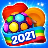 صورة للعبة Blast Bomb Match3 Cube Puzzle [Mod Money]