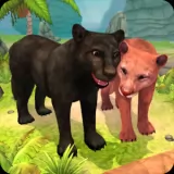 صورة للعبة Panther Family Sim Online Animal Simulator [Mod Money]