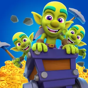 صورة للعبة Gold and Goblins Idle Miner [Free shoping]