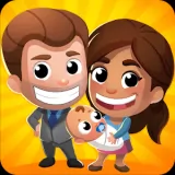 صورة للعبة Idle Family Sim Life Manager [Mod Money]