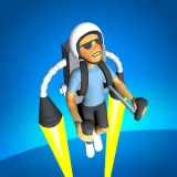 صورة للعبة Jetpack Rise [Mod Money]