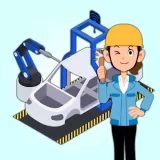 صورة للعبة PolyFactory Lowpoly Assembly Line Tycoon Game [Mod Money/Free Shopping]