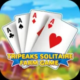 صورة للعبة Tripeaks Solitaire Farm game [Mod Money/Adfree]