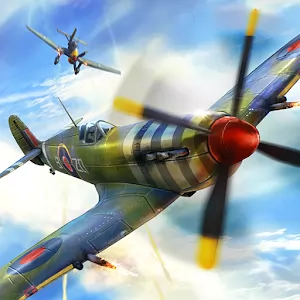 صورة للعبة Warplanes: WW2 Dogfight [Mod Unlocked]