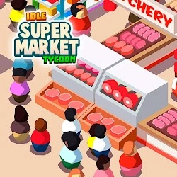 صورة للعبة Idle Supermarket Tycoon Tiny Shop Game [Mod Money]