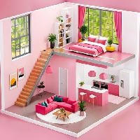 صورة للعبة Makeover Match Home Design & Happy Match Tile [Mod Money]