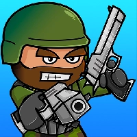 صورة للعبة Doodle Army 2 : Mini Militia [Unlimited grenades]