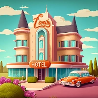صورة للعبة Revive the Hotel Merge Story [Mod Money]