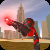صورة للعبة Stickman Rope Hero 2 [Mod Money]