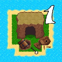 صورة للعبة Survival RPG Lost treasure adventure retro 2d [unlocked/Mod Diamonds]