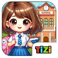 صورة للعبة Tizi Town My School Games [unlocked]