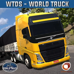 صورة للعبة World Truck Driving Simulator [Mod Unlocked/Money] [Mod Money/Adfree]