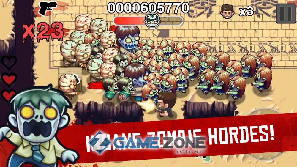 صورة من لعبة Age of Zombies [Patched]