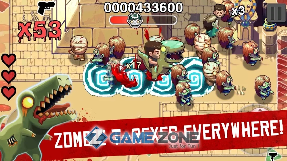 صورة من لعبة Age of Zombies [Patched]