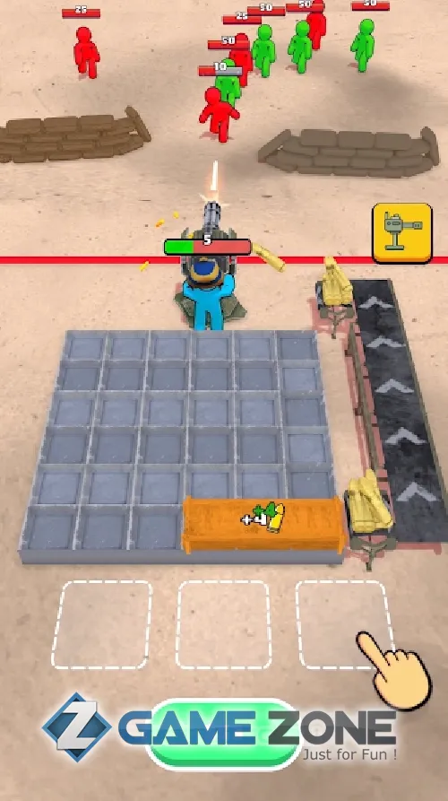 صورة من لعبة Ammo Fever: Tower Gun Defense [Mod]