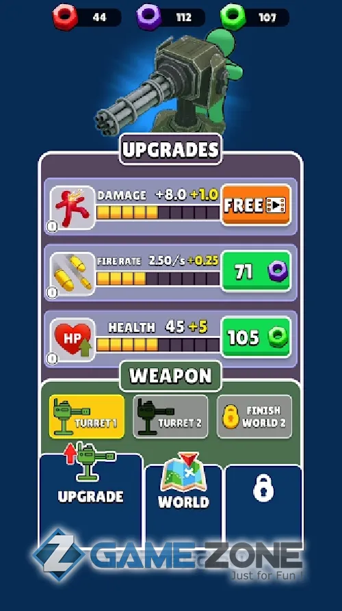 صورة من لعبة Ammo Fever: Tower Gun Defense [Mod]