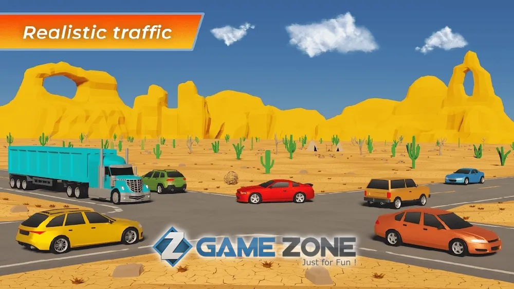 صورة من لعبة Angry Truck 3D Mini Simulator [Money mod]
