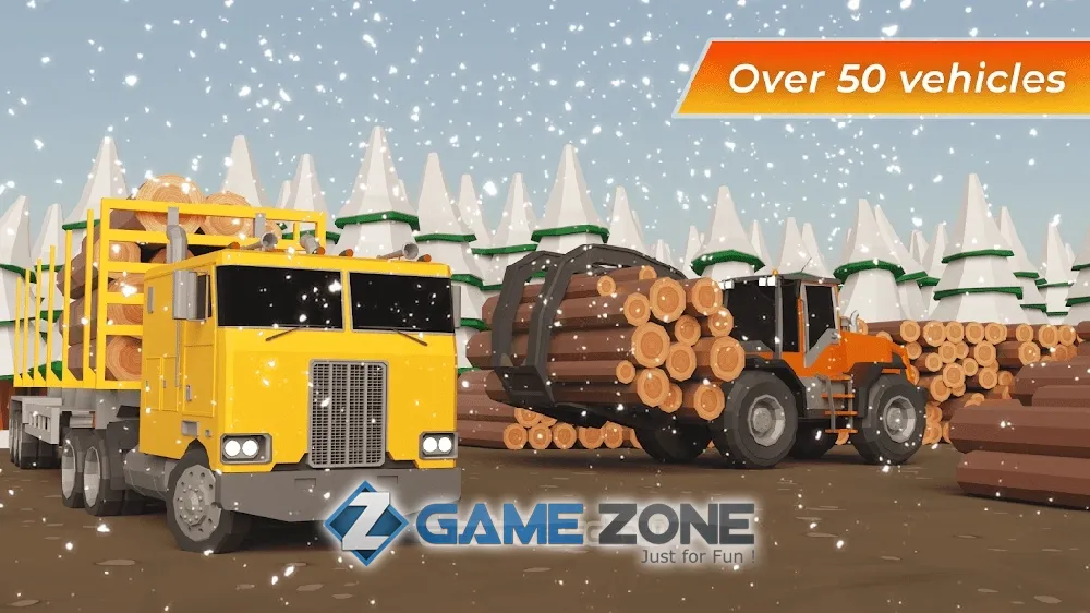 صورة من لعبة Angry Truck 3D Mini Simulator [Money mod]