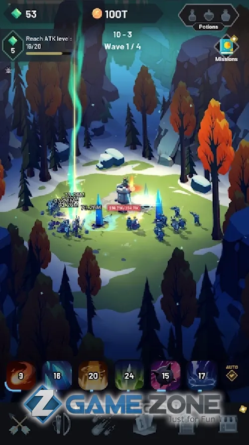 صورة من لعبة Arrow Quest: Idle defense RPG [Money mod]