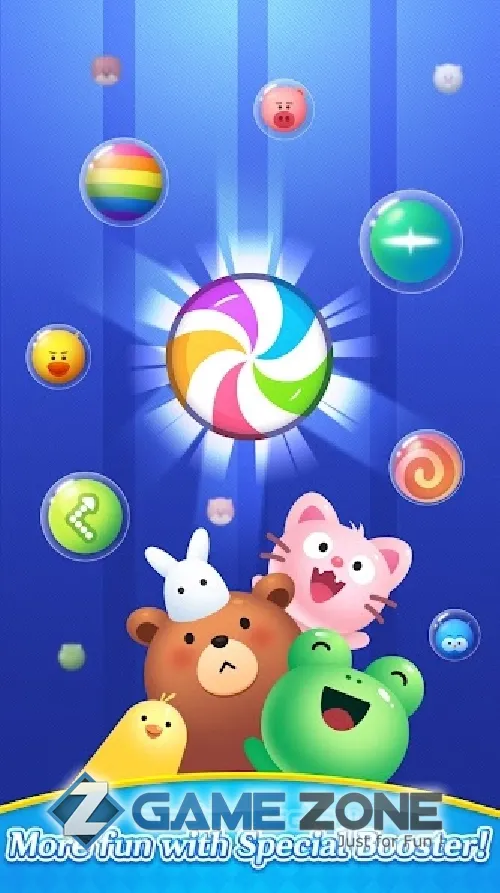 صورة من لعبة Bubble Shooter : Animals Pop [Free Shoping]