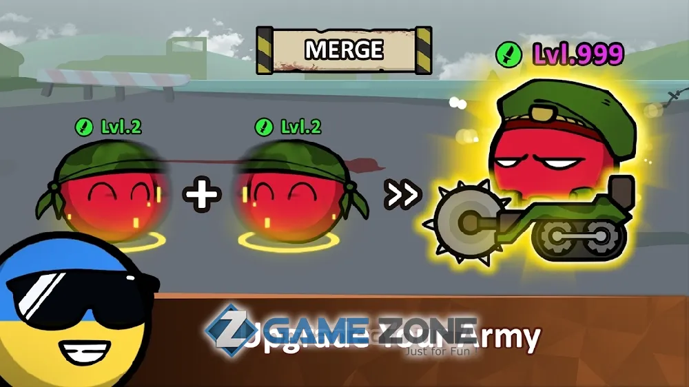 صورة من لعبة Countryballs - Zombie Attack [Lots of diamonds]