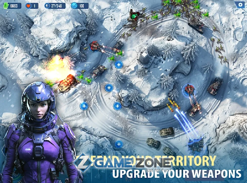 صورة من لعبة Defense Legend 5: Survivor TD [Lots of diamonds]