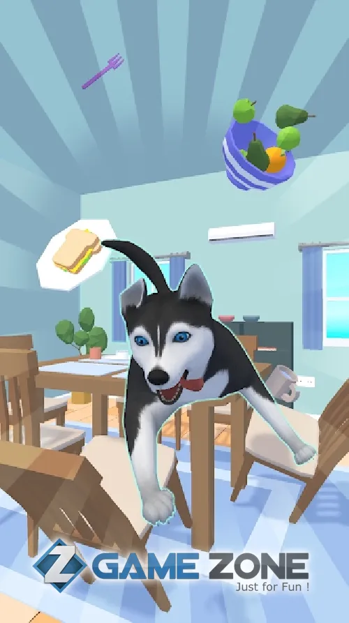 صورة من لعبة Dog Life: Pet Simulator 3D [No Ads]