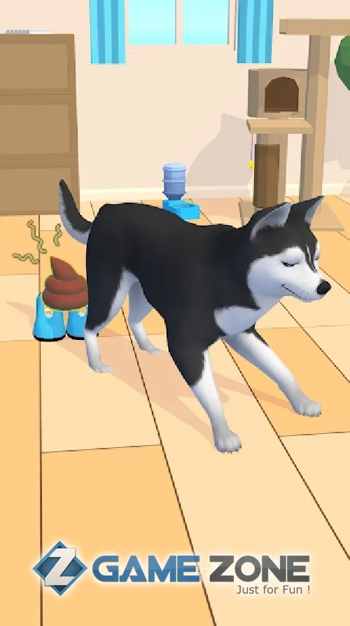 صورة من لعبة Dog Life: Pet Simulator 3D [No Ads]