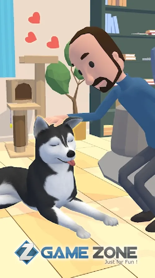 صورة من لعبة Dog Life: Pet Simulator 3D [No Ads]