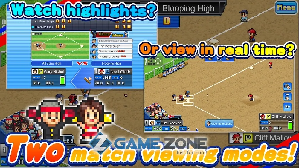 صورة من لعبة Home Run High [Money mod]