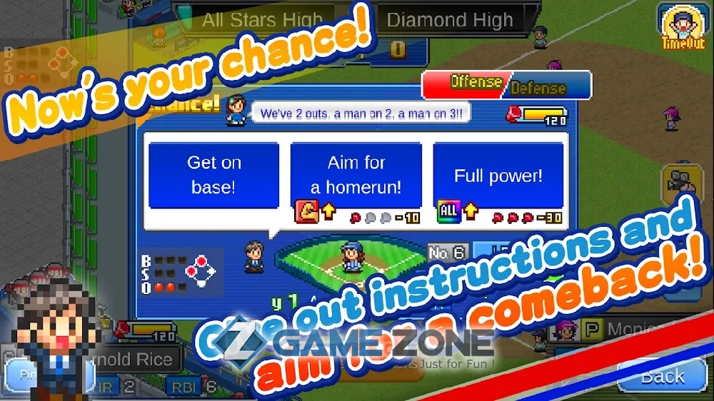 صورة من لعبة Home Run High [Money mod]