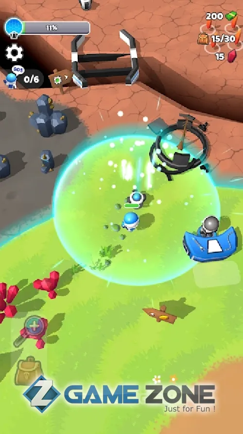 صورة من لعبة Life Bubble - My Little Planet [No Ads]