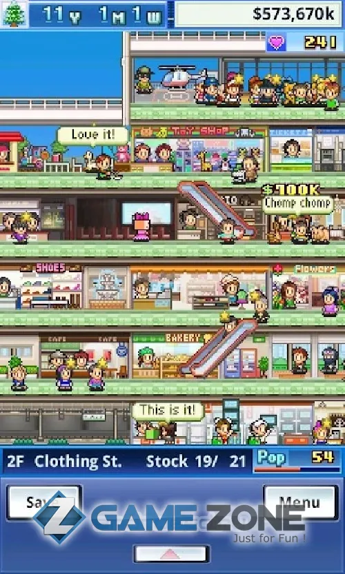 صورة من لعبة Mega Mall Story [Money mod]