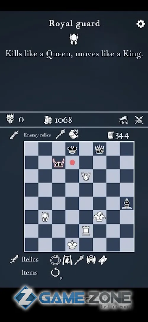 صورة من لعبة Ouroboros King Chess Roguelike [Unlocked]