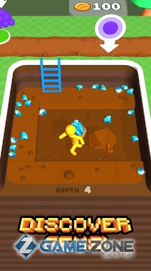 صورة من لعبة Dig Deep [Free Shoping]